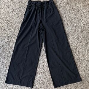 All in Motion Black Wide-Leg Pants